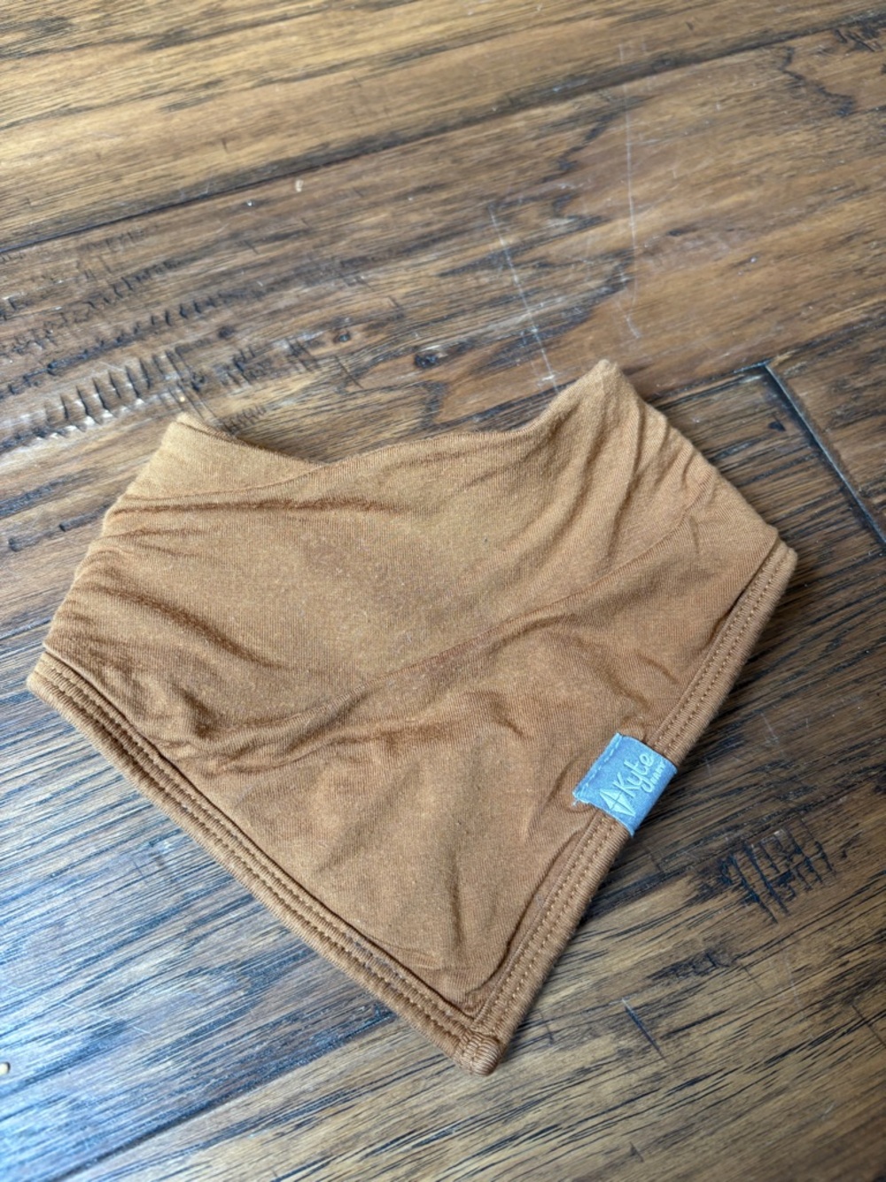 Kyte BABY Brown Baby Bandana Bib